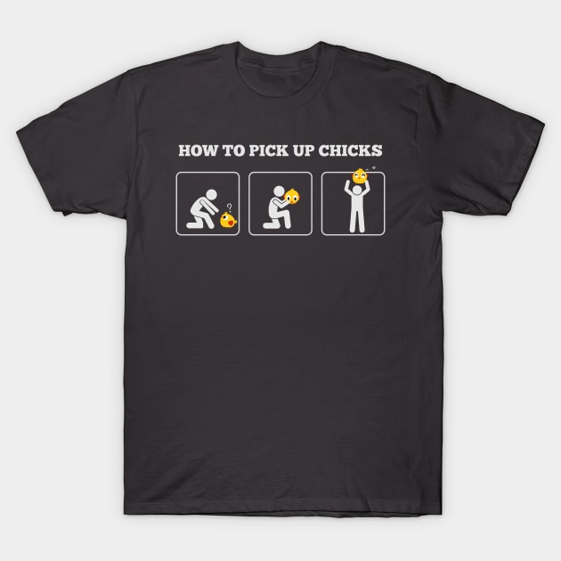 Real Pick Up Artist - How to pick up Chicks T-Shirt by Quentin1984